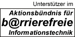 Das Unterst&uuml;tzer-Logo des Aktionsb&uuml;ndnis f&uuml;r barrierefreie Informationstechnik